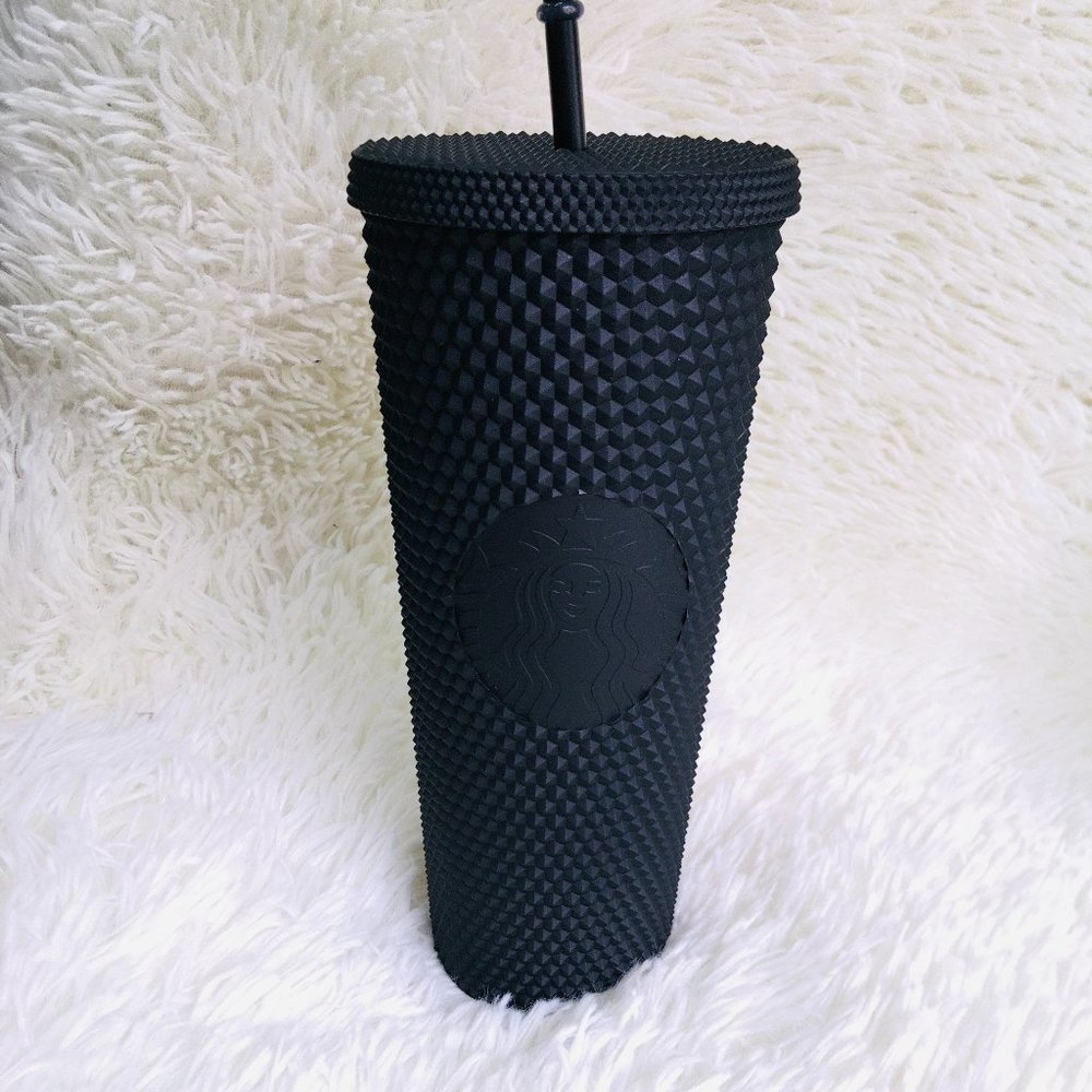 Starbucks Matte Black Studded Tumbler